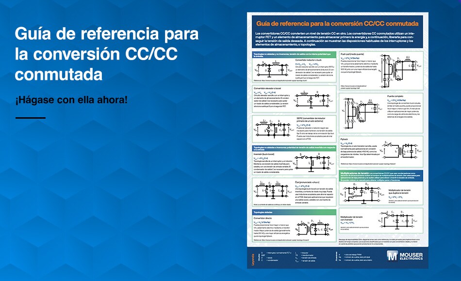 Guía de referencia para la conversión CC/CC conmutada. ¡Hágase con ella ahora!