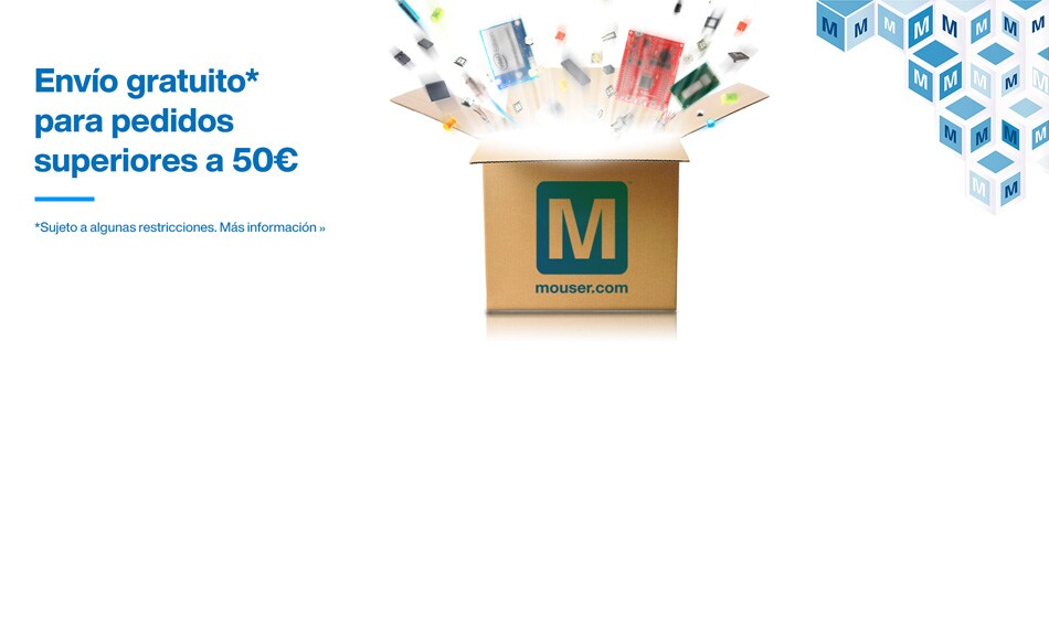 Envío gratuito* para pedidos superiores a 50€. *Sujeto a algunas restricciones. Más información.