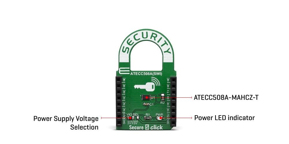 Mikroe Secure 5 Click