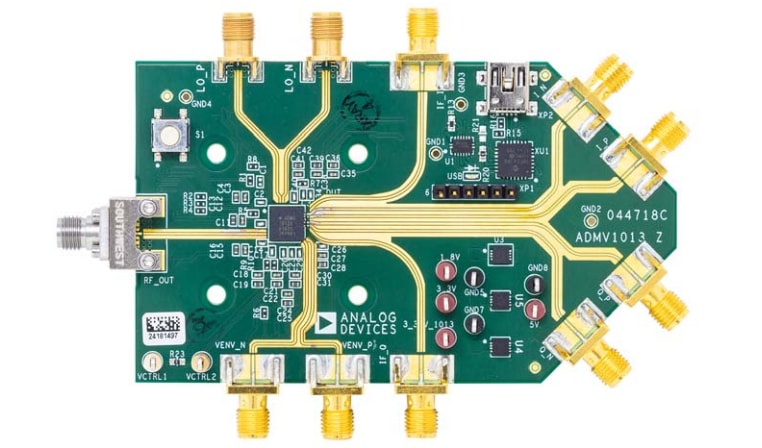 Analog Devices Inc. ADMV1013-EVALZ Evaluation Board Analog Devices Inc. ADMV1013-EVALZ Evaluation Board