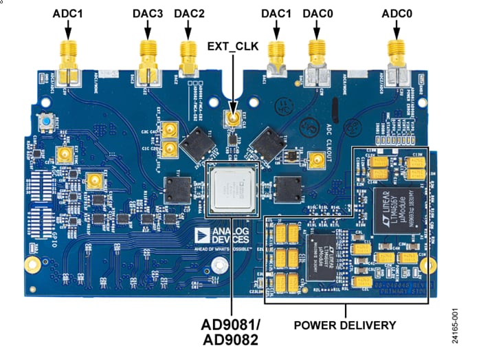 Analog Devices Inc. AD9081-FMCA-EBZ Evaluation Board Analog Devices Inc. AD9081-FMCA-EBZ Evaluation Board