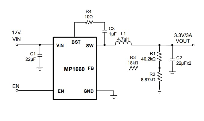 Application Circuit Diagram - Analog Devices Inc. ADA4097 Over-The-Top™ Precision Op Amps
