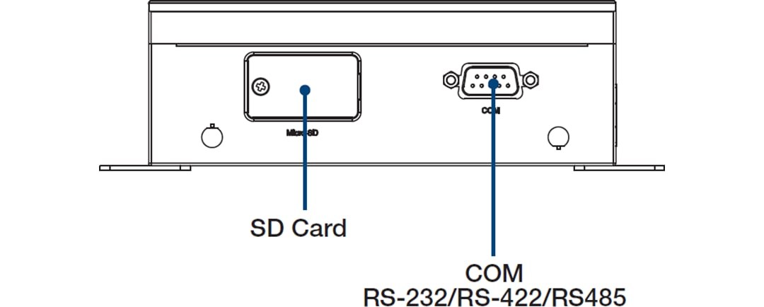 Mechanical Drawing - Advantech MIC-710A1 AI Inference System Mechanical Drawing - Advantech MIC-710A1 AI Inference System