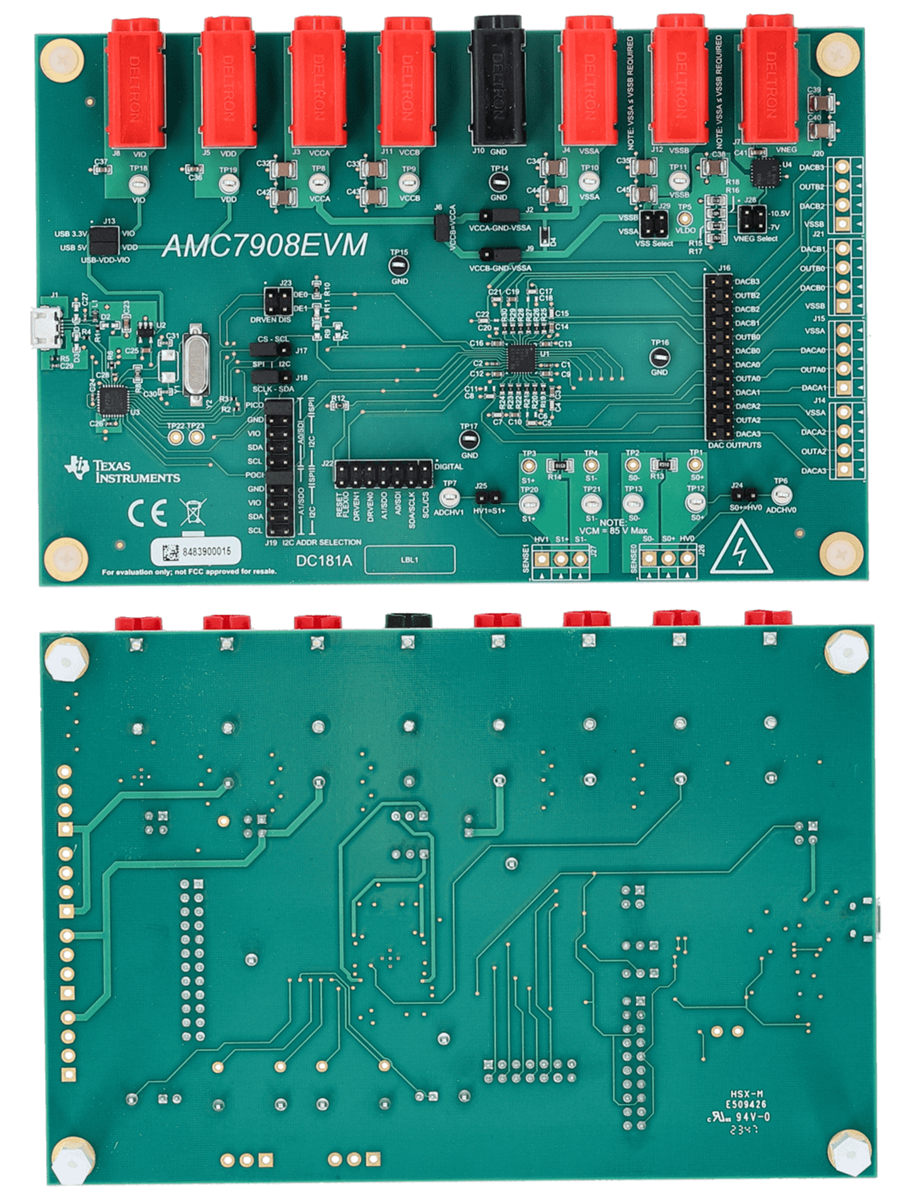 Texas Instruments AMC7908EVM Evaluation Module