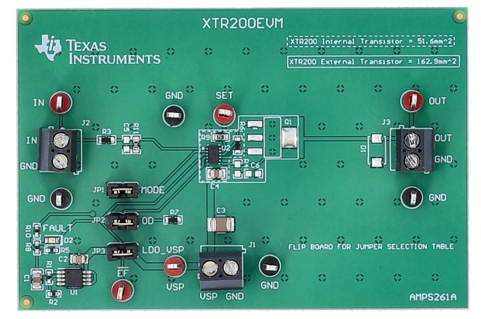 Texas Instruments XTR200EVM Evaluation Module