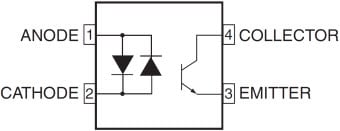 Circuito equivalente FODM2705