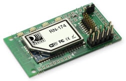 Equipo de desarrollo y módulos súper GSX WiFly RN-174 de Microchip