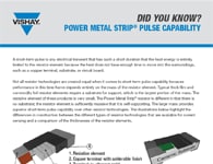 ¿Sabía que...? Capacidad de pulsos