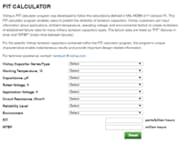 Herramienta de diseño: Calculador de FIT