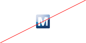 No use la «M» como elemento independiente