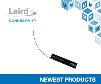 Mouser Now Shipping Laird Connectivity Revie Flex Cellular Antennas for 5G and IoT Applications