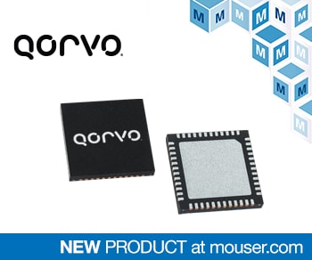 Now at Mouser: Qorvo's PAC5527 Programmable Power Management Solution for BLDC Motor Control