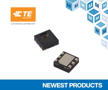 Now at Mouser: TE Connectivity's HTU31 High-Accuracy Humidity & Temperature Sensors for Harsh Environments
